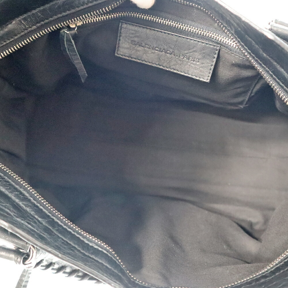 Balenciaga City Leather Haraco The Black - Picture 13 of 14